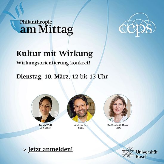 CEPS Philanthropie am Mittag
